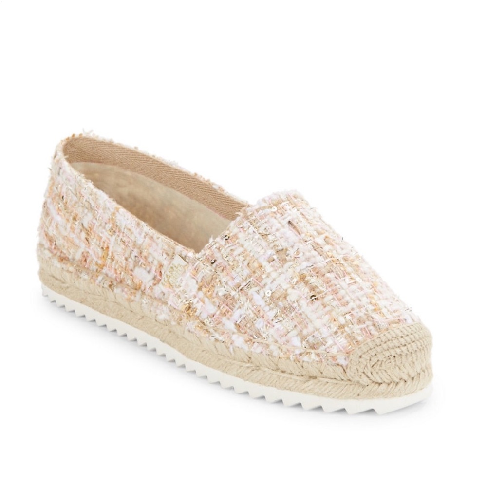 Karl Lagerfeld Paris Textile Espadrilles Size 7.
